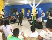 Imagens da Notícia -  Departamento de Cultura realiza o encerramento das atividades com a Banda e a Fanfarra Municipal