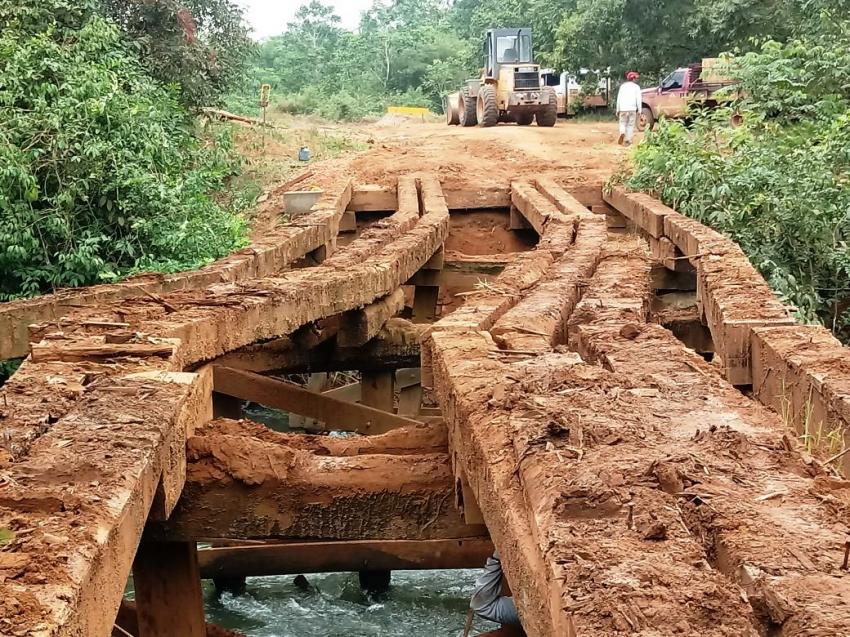 Reconstrução da Ponte sobre o Rio Tartaruga