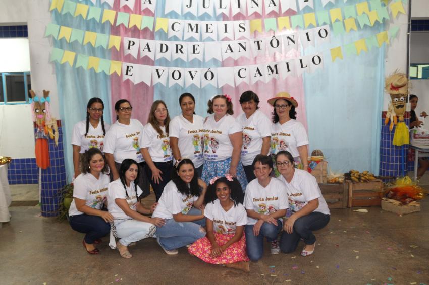 CMEIS Padre Antônio e Vovó Camilo realizam Festa Julina integrada