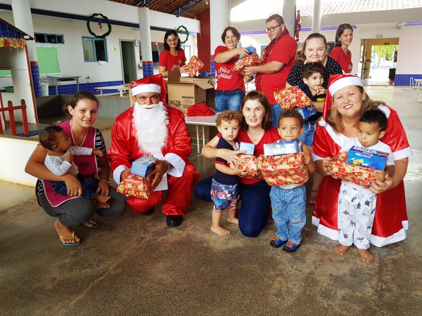 Natal das Crianças nos Centros Educacionais