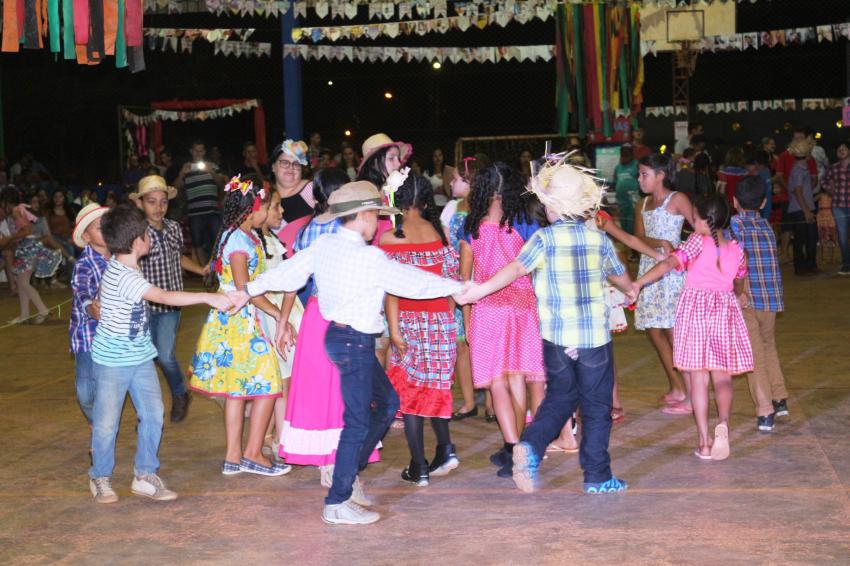 Festa Junina da Escola Municipal Aloísio Jacob Webler.