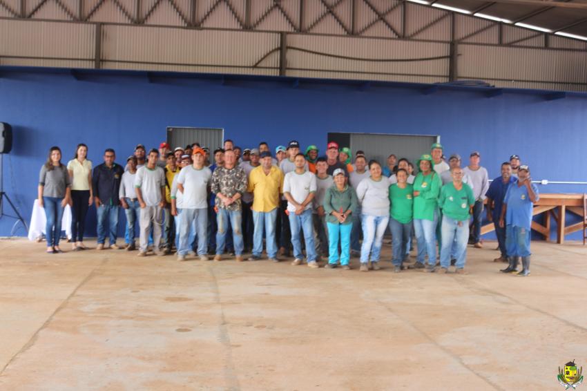 Inauguração da nova sede da Secretaria Municipal de Obras.