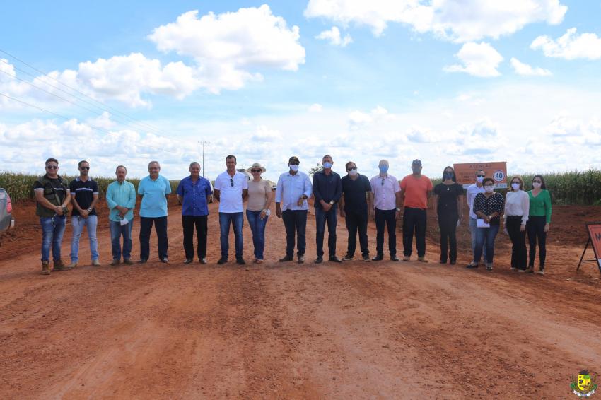 Lançamento da Obra de Asfaltamento da MT-140.