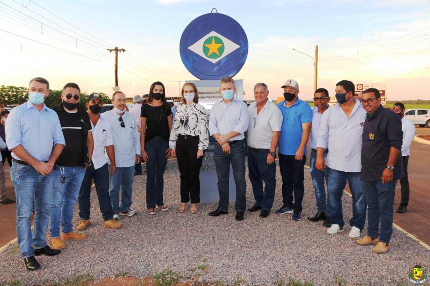 Inauguração das Obras de Pavimentação Asfáltica da MT-140 que Liga Vera a Santa Carmem