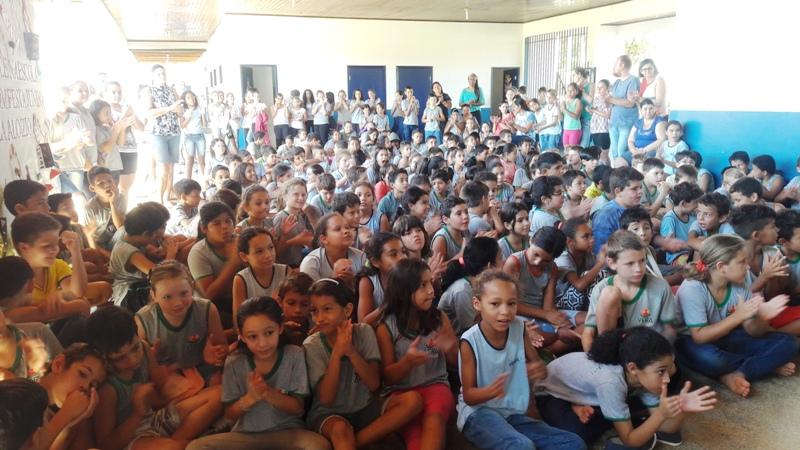 Semana do Meio Ambiente Alunos da Escola Aloizio Jacob visita Estação da Águas de Vera