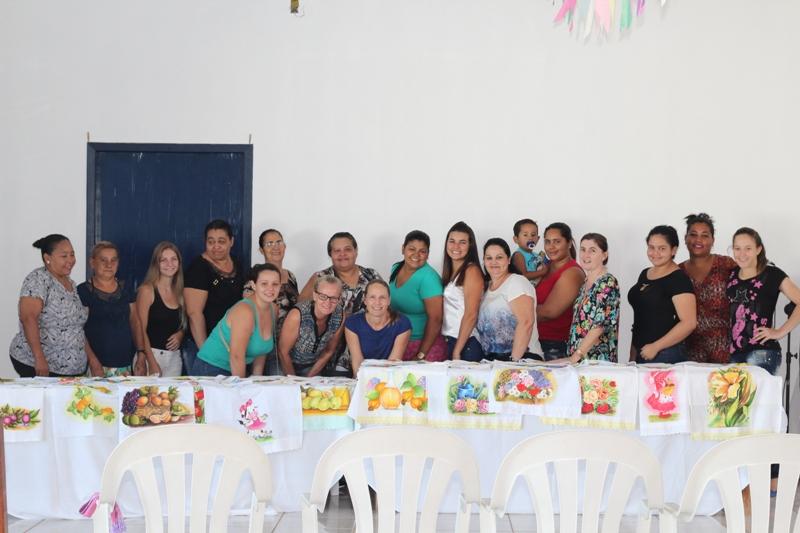 Encerramento do Curso de Pinturas - CRAS